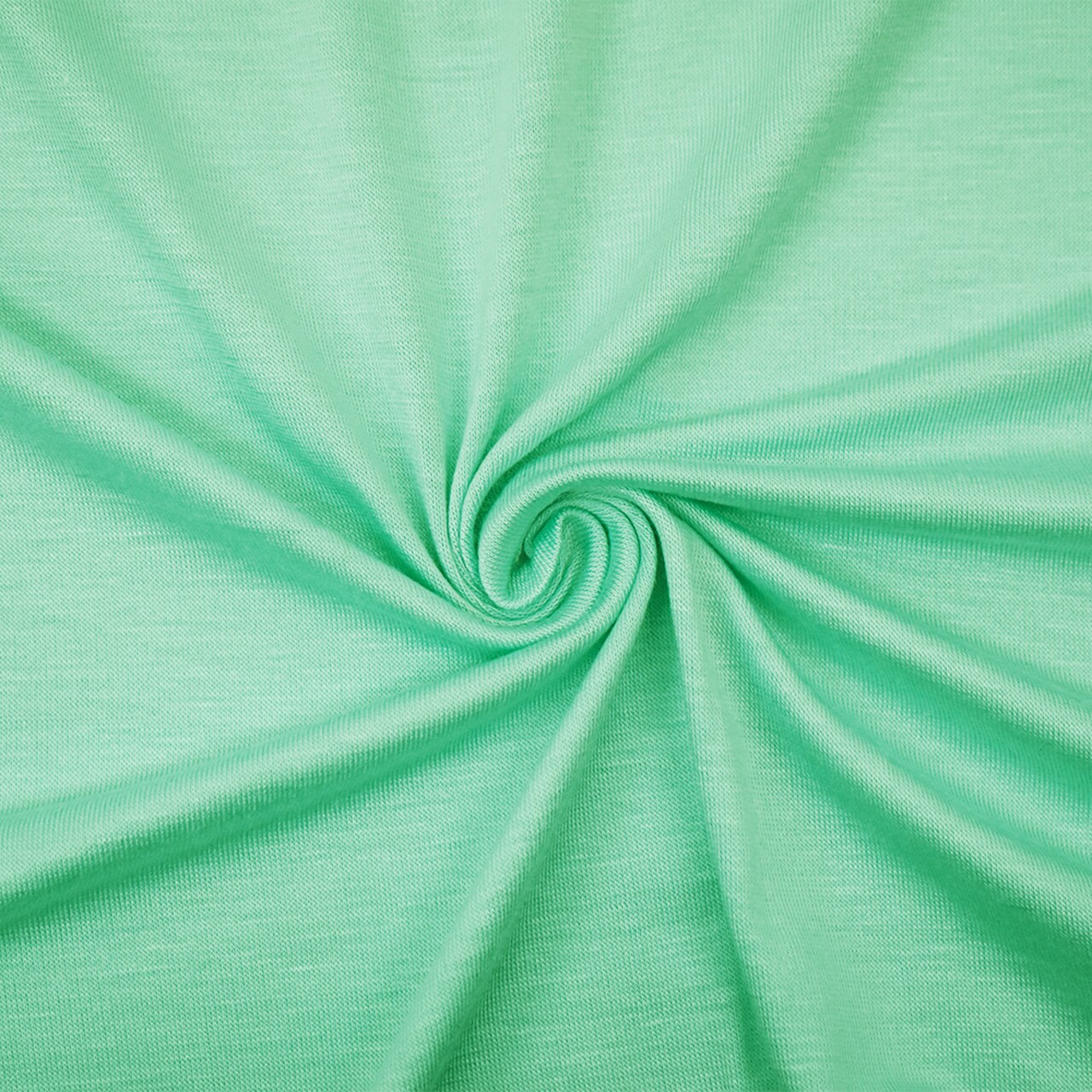 Mint Green Bamboo Solid Stretch Jersey Knit Fabric By the Yard